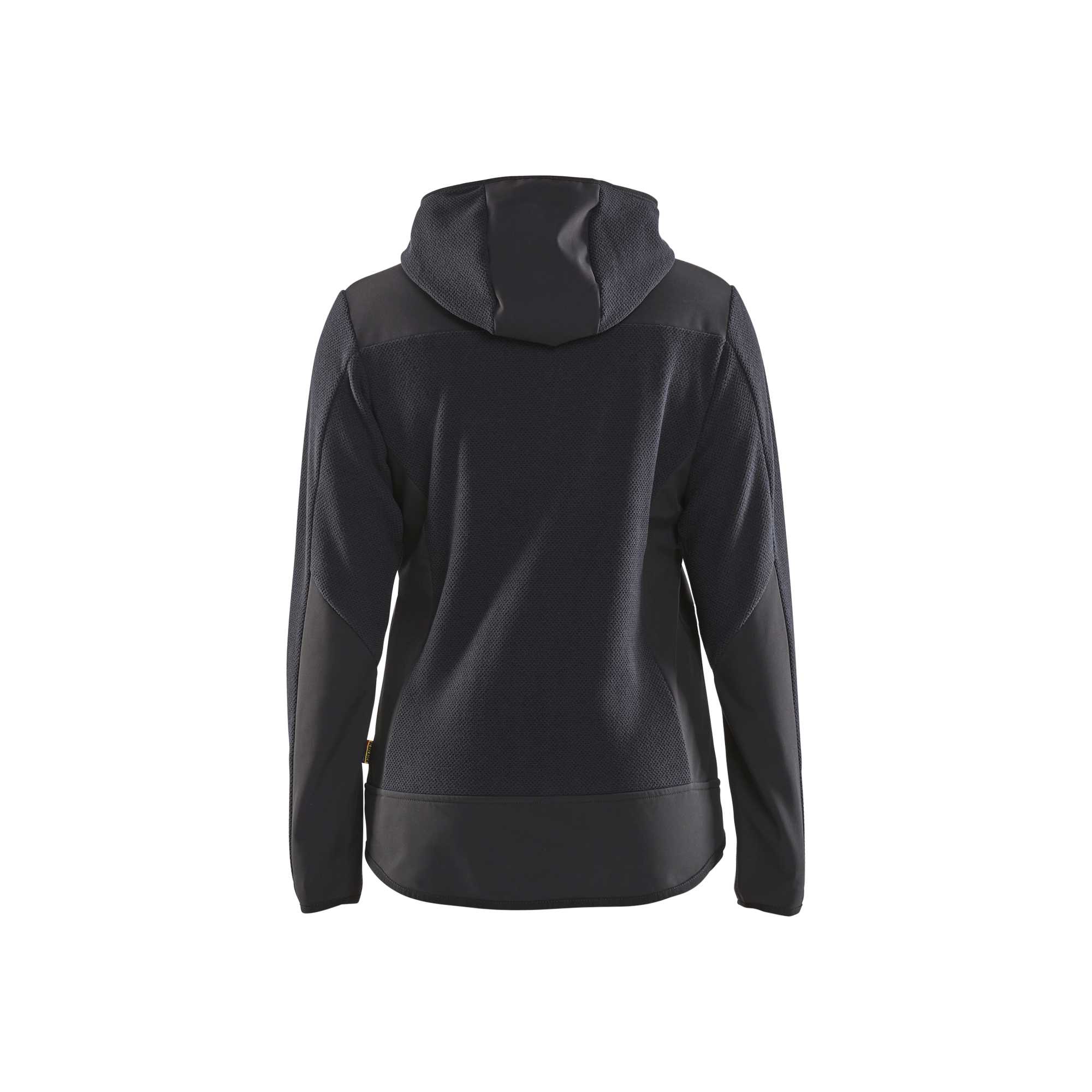 BLAKLADER 59412536 Women's knitted jacket with softshell and hood Knitted Work Jacket WOMEN - Stretch